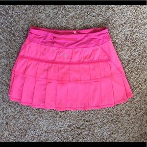 Hot Pink Lululemon Skirt